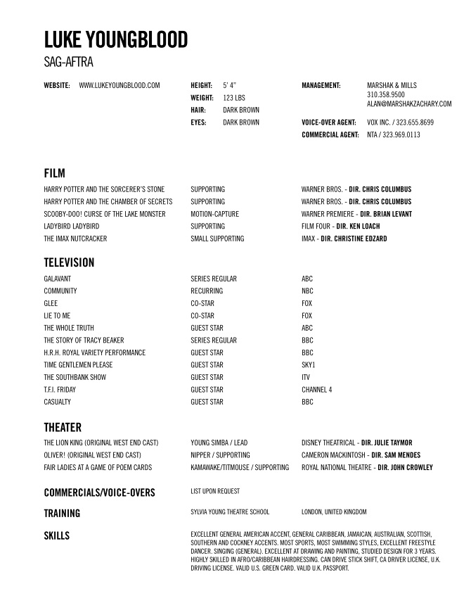 résumé luke youngblood